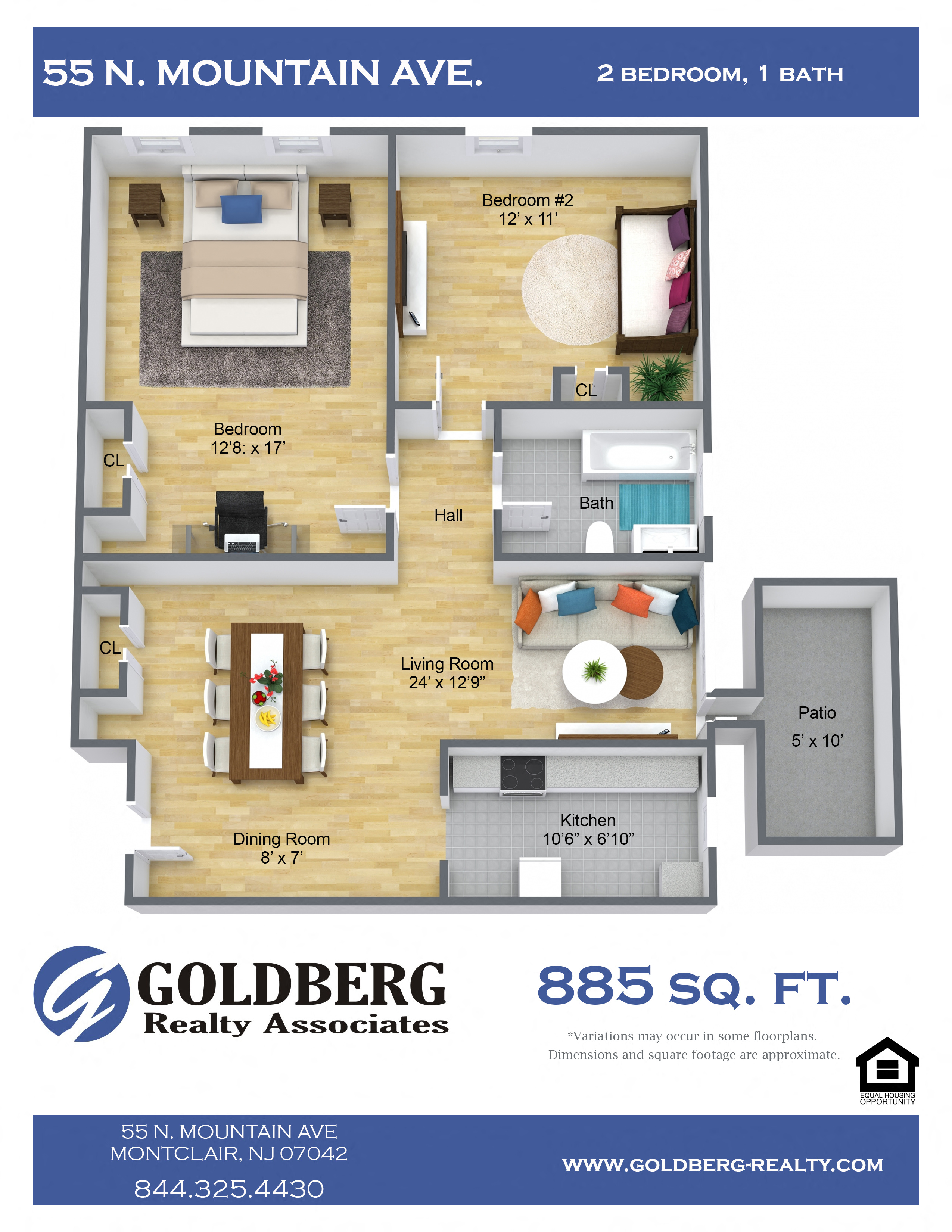 55 N. Mountain Avenue Studio-2 Beds Apartment for Rent - Photo Gallery 20